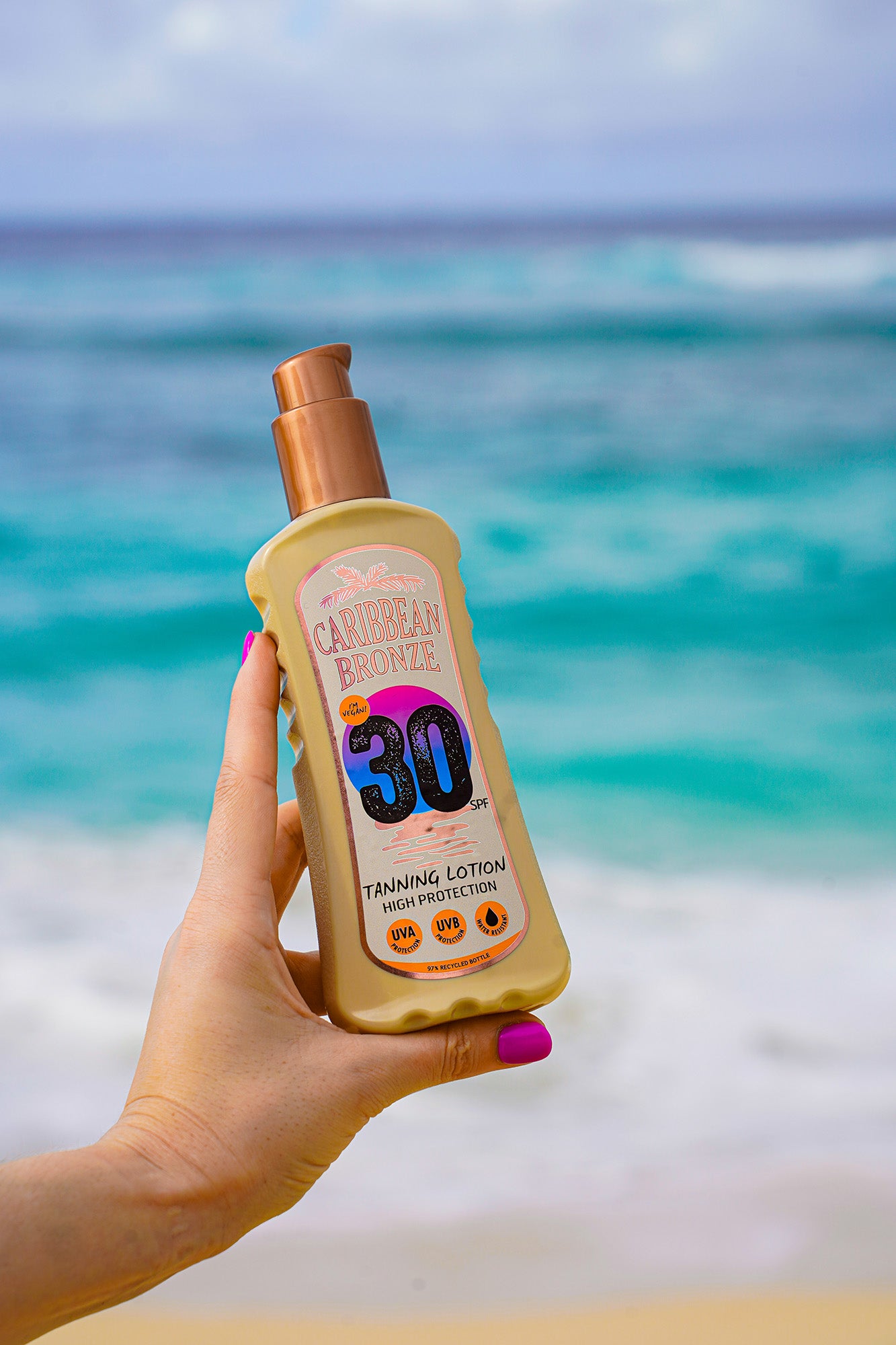 Caribbean Bronze Tanning Lotion SPF 30