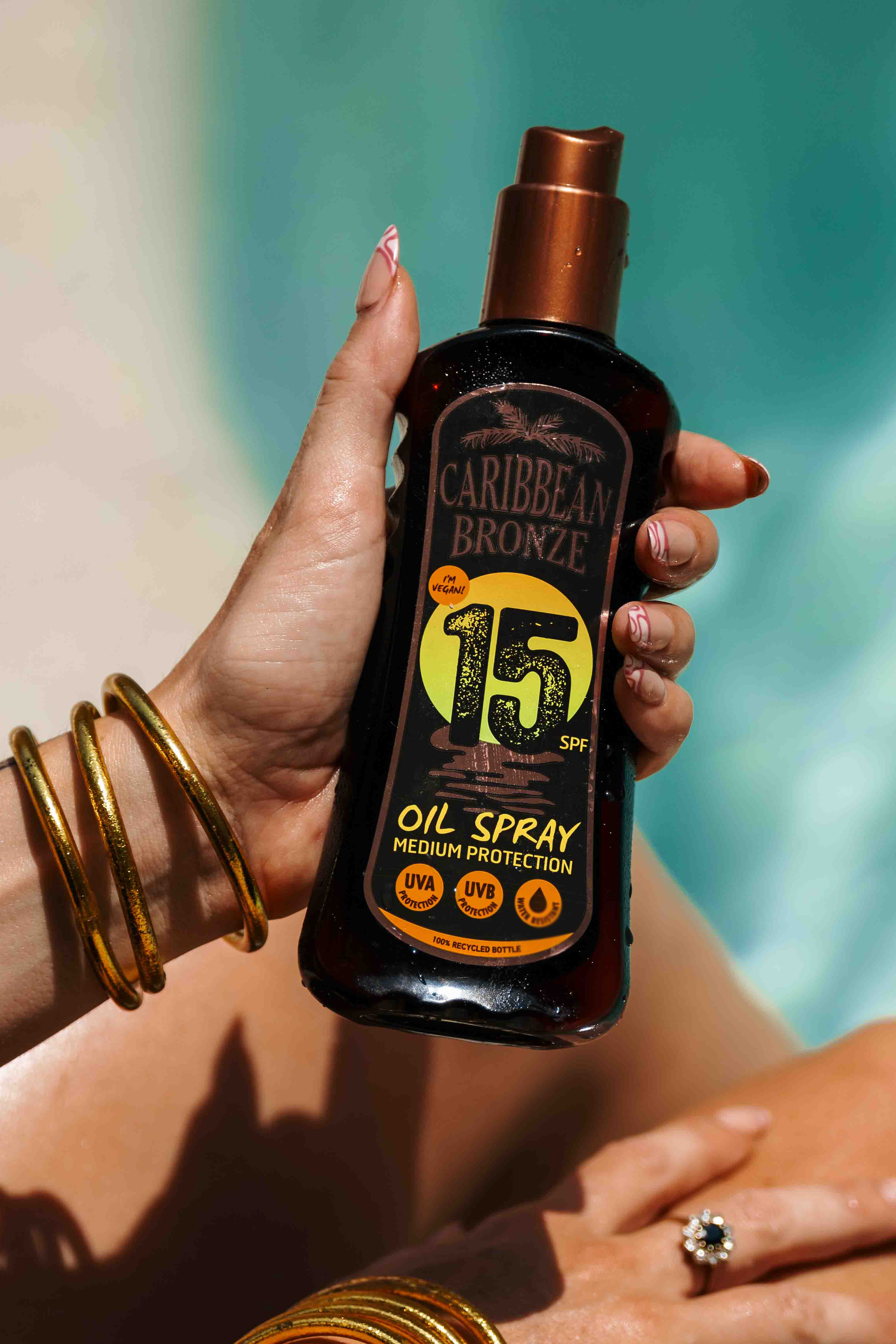 Caribbean Bronze Oil Spray SPF 15