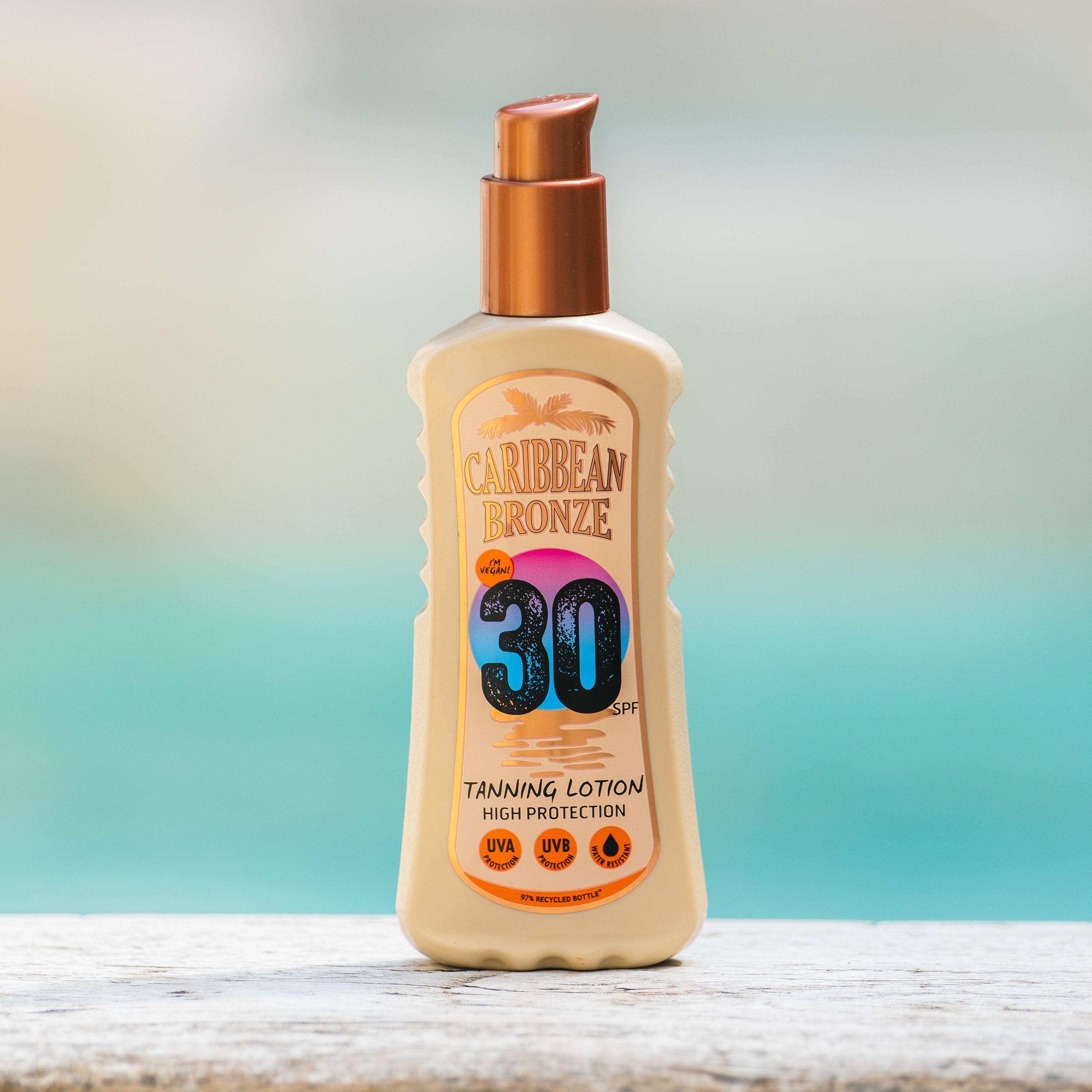 Caribbean Bronze Tanning Lotion SPF 30