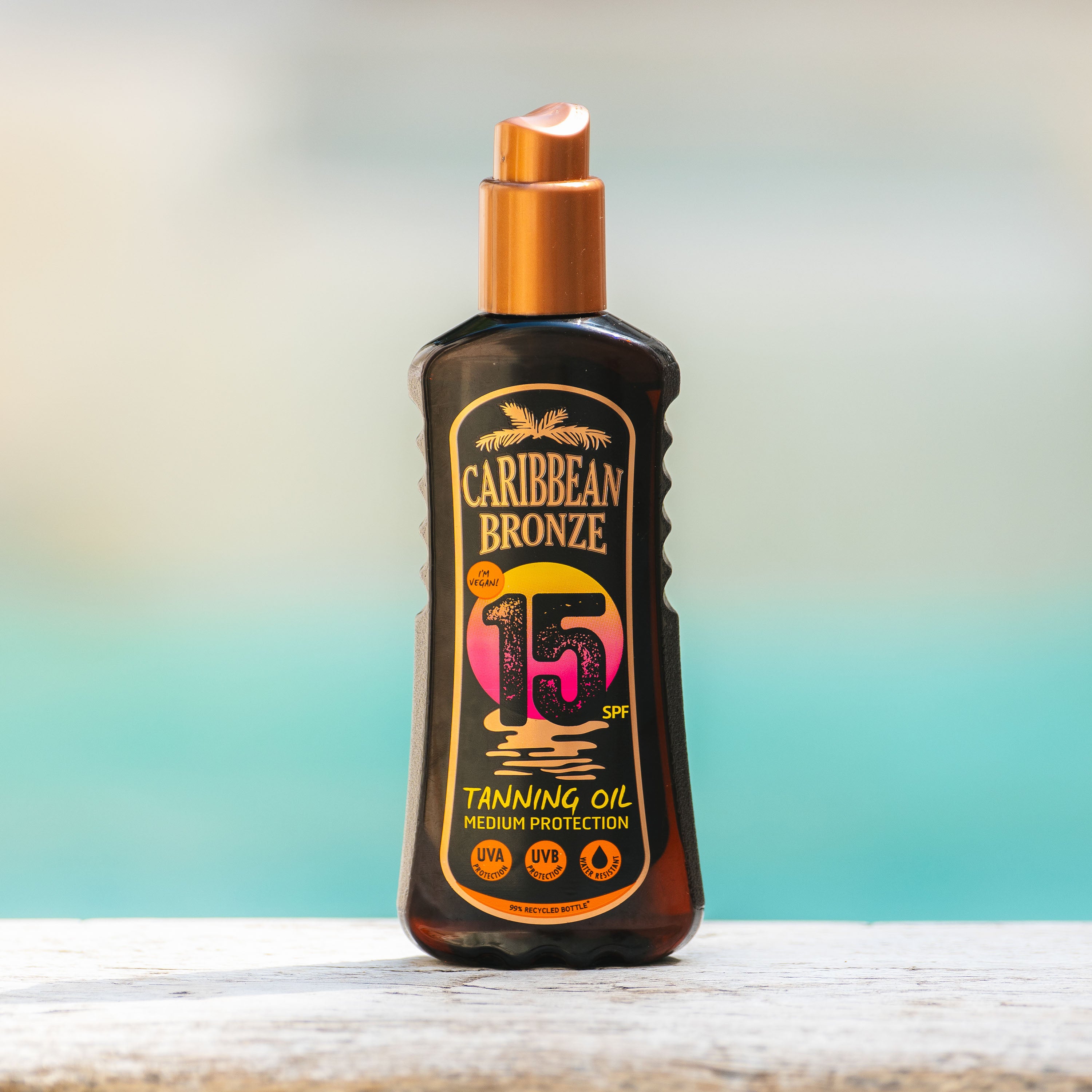 Caribbean Bronze Oil Spray SPF 15